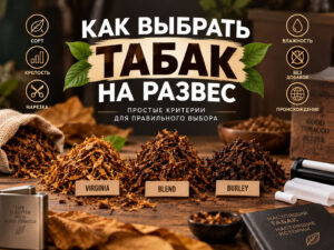 Как выбрать табак на развес: подробное руководство Как выбрать табак на развес: подробное руководство