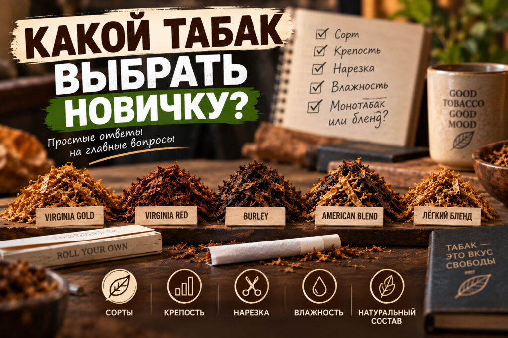Какой табак выбрать новичку